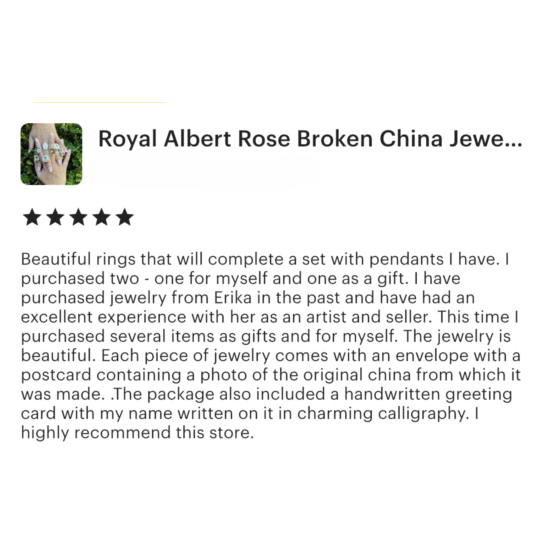 Vintage Royal Albert China Rings - Upcycled Rose Floral Jewelry