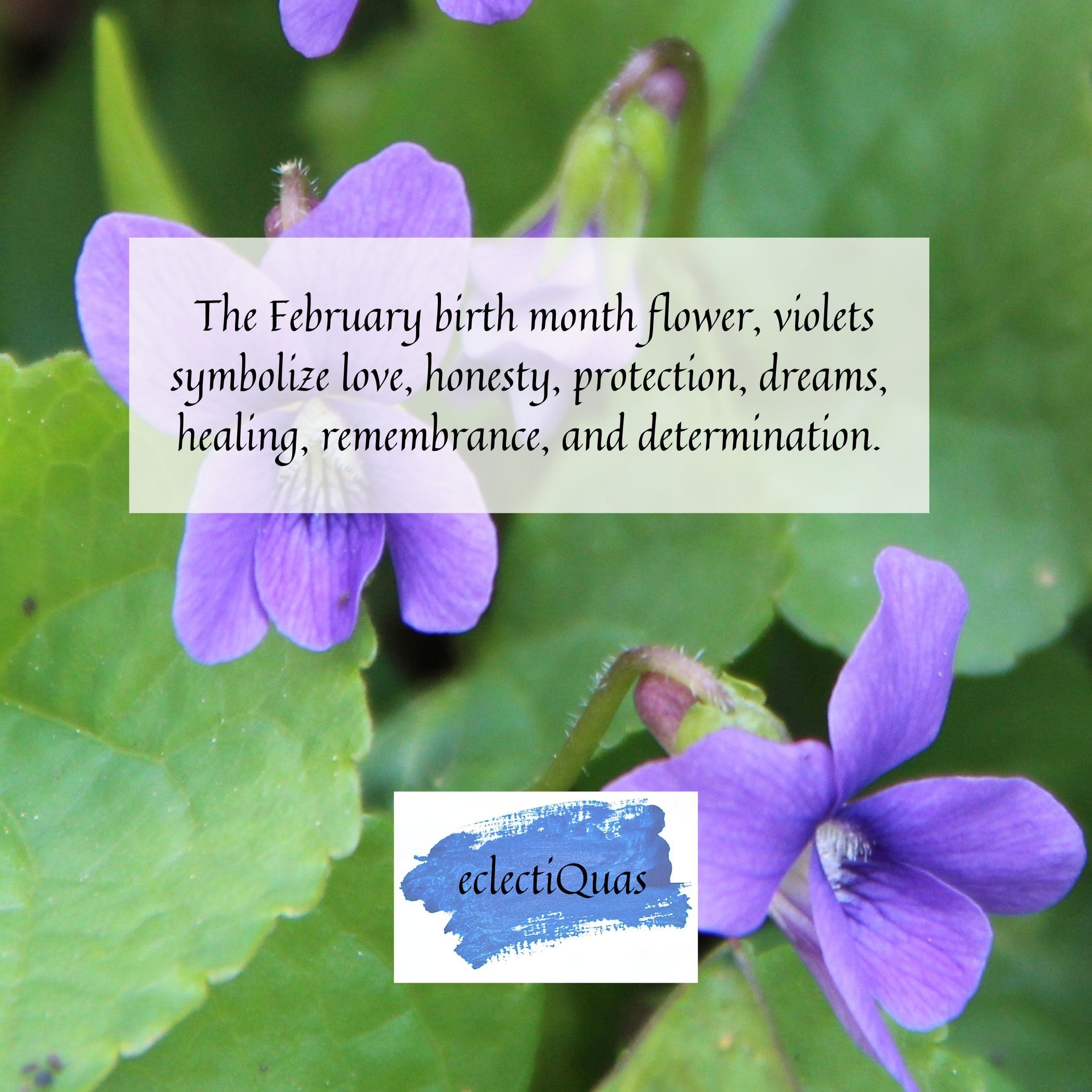 Purple Violet Flower China Necklace handmade with Dainty Vintage China