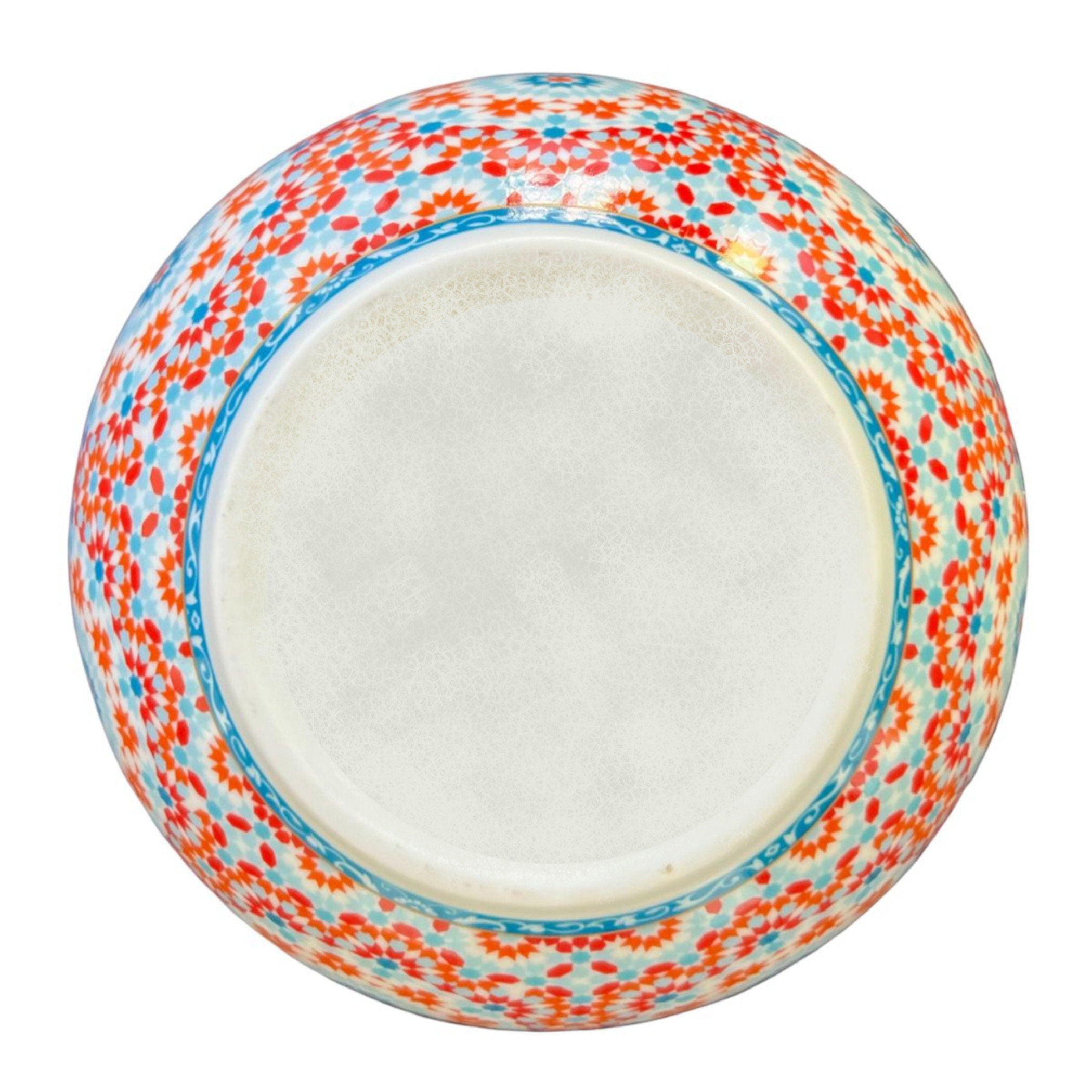 Mediterranean Mosaic Tile Earrings handmade with Upcycled Porcelain, Bold Colorful Summer Ceramic Jewelry inspired by Moroccan Tiles