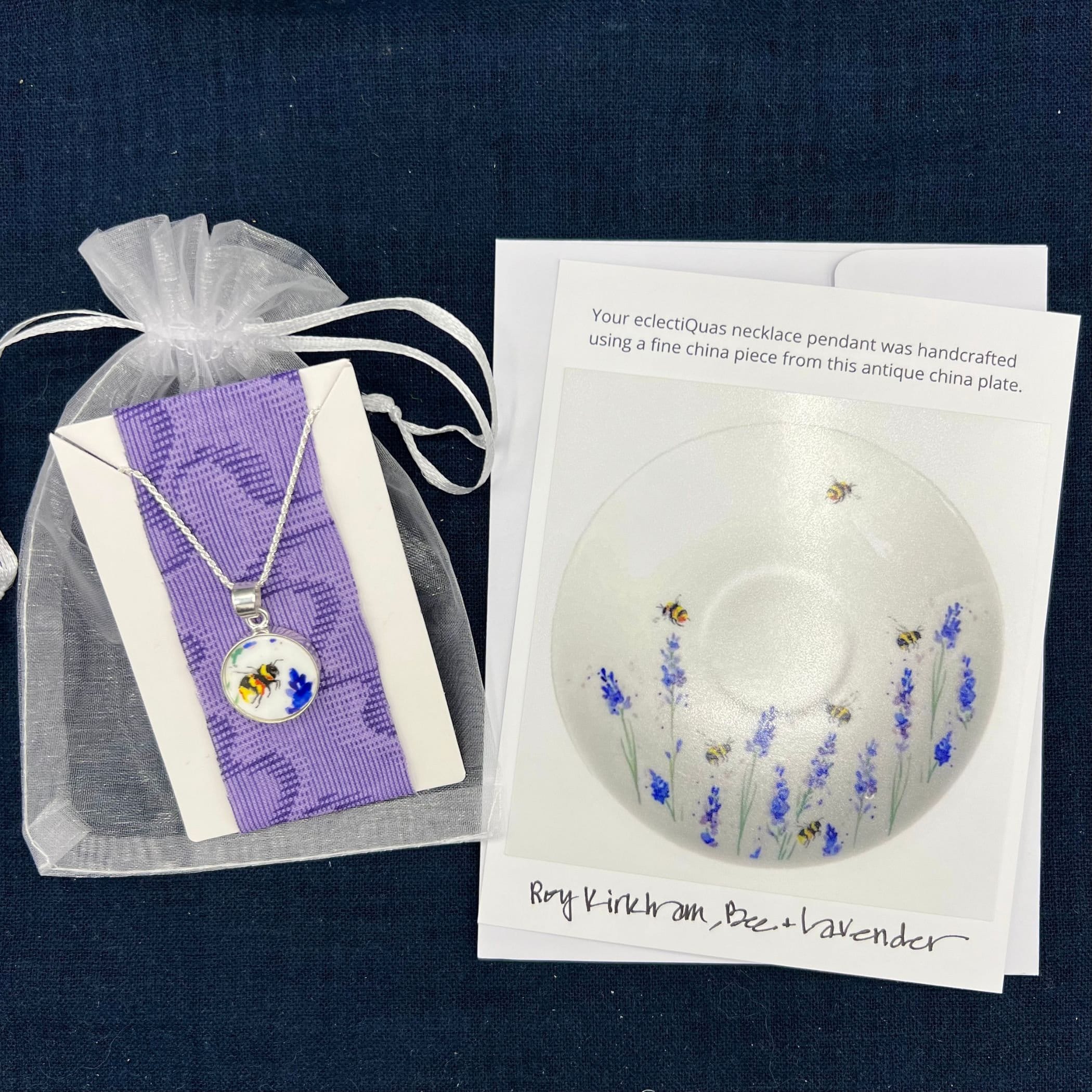 Sweet Honey Bee China Pendant Necklace