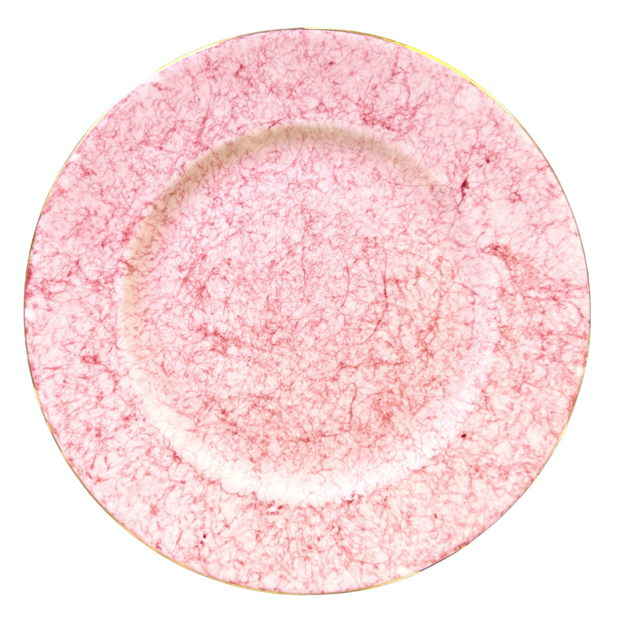 Vintage Pink Heart China Necklace handmade with Upcycled Royal Albert Gossamer Marble China