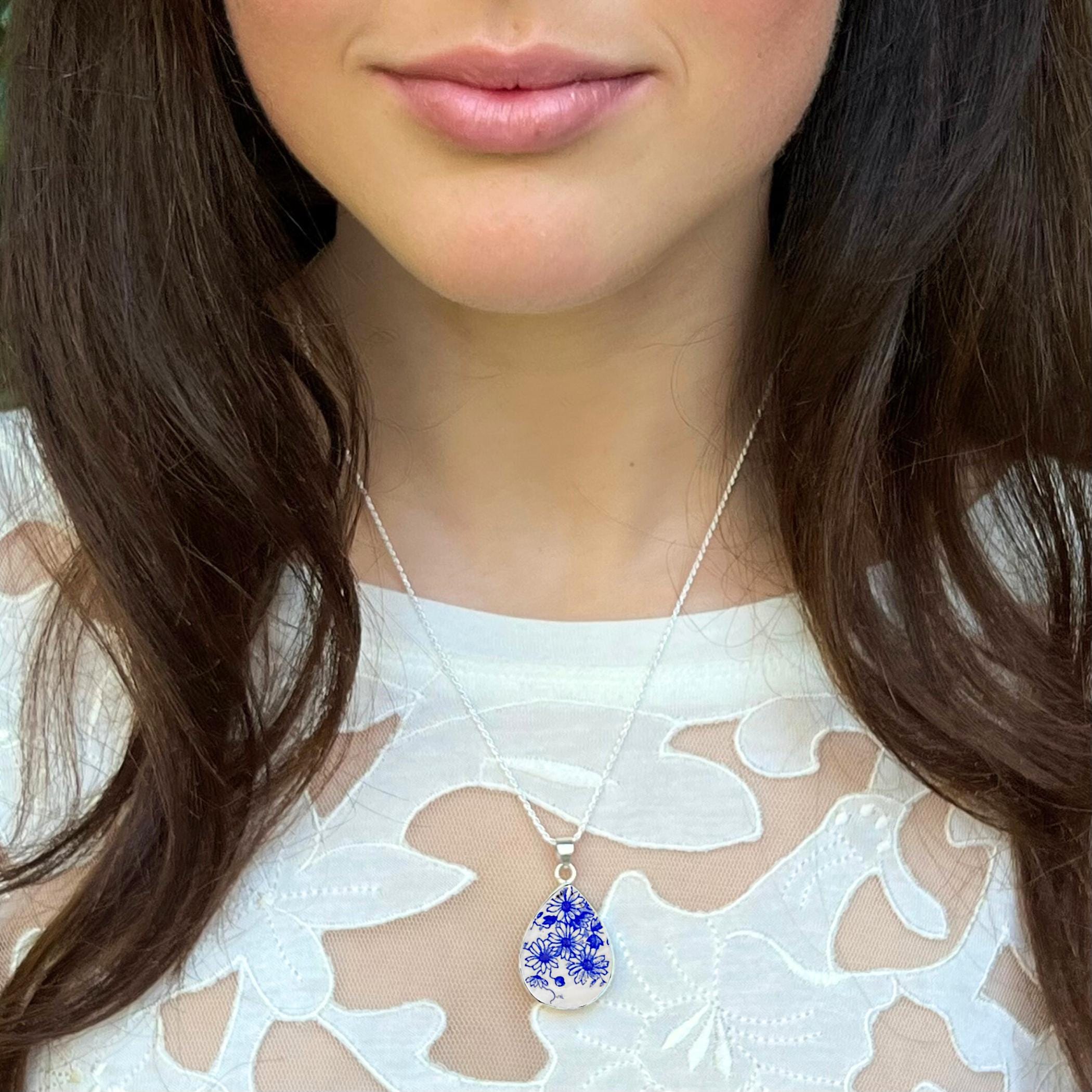 Shelley Dainty Blue China Tea Gift Box, Hug in a Box Miss You Gift, Thinking of You Self Care Package for Her, Thoughtful Gift for Mom Wife