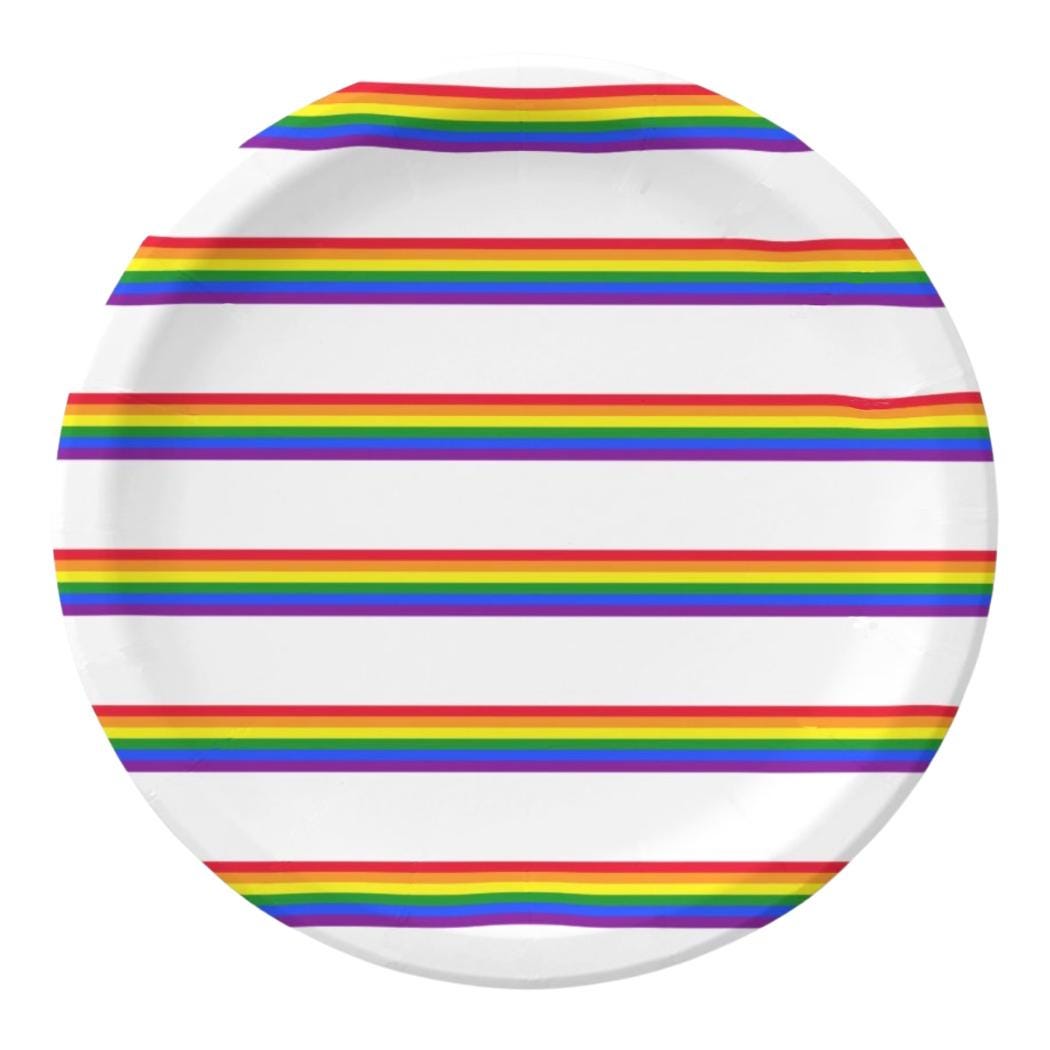 Dainty Rainbow Heart Lesbian Necklace Gift for Girlfriend, Discreet LGBTQ Ally Queer Subtle Gay Pride Jewelry handmade from Upcycled China