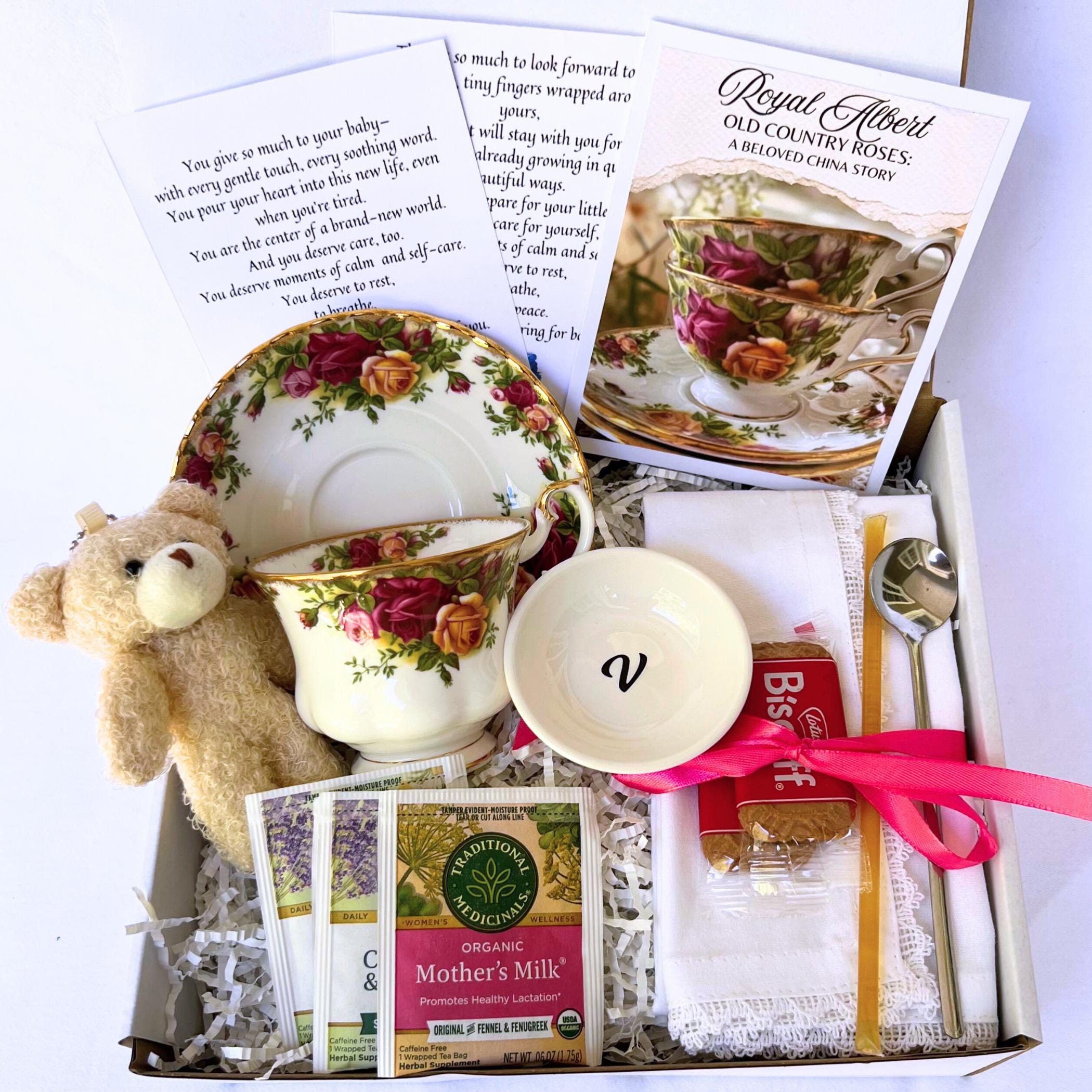 New Mom Gift Basket, Postpartum Care Package for Her, Pregnancy Gift Box, Self Care Push Present for Expecting Mother, Soon To Be Mom Gifts