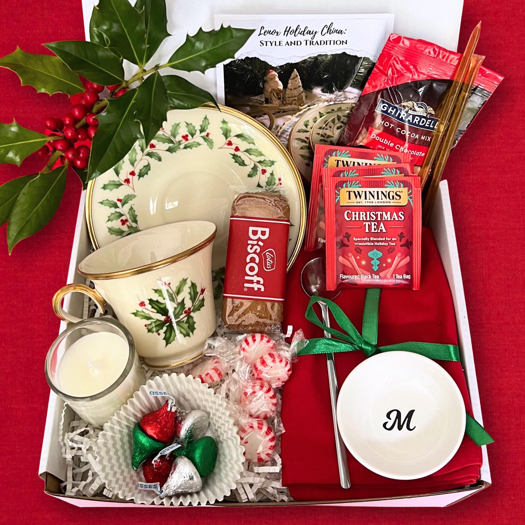 Christmas Care Package, Personalized Holiday Hygge Gift Box, Thoughtful Miss You Gift Ideas, Long Distance Thank You Gift Basket for Women
