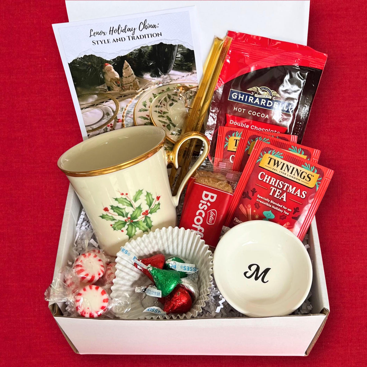 Christmas Care Package, Personalized Holiday Hygge Gift Box Ideas for Women, Sending a Hug in a Box, Long Distance Thank You Gift Basket