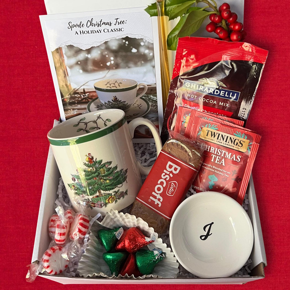 Christmas Care Package, Personalized Holiday Hygge Gift Box Ideas for Women, Sending a Hug in a Box, Long Distance Thank You Gift Basket