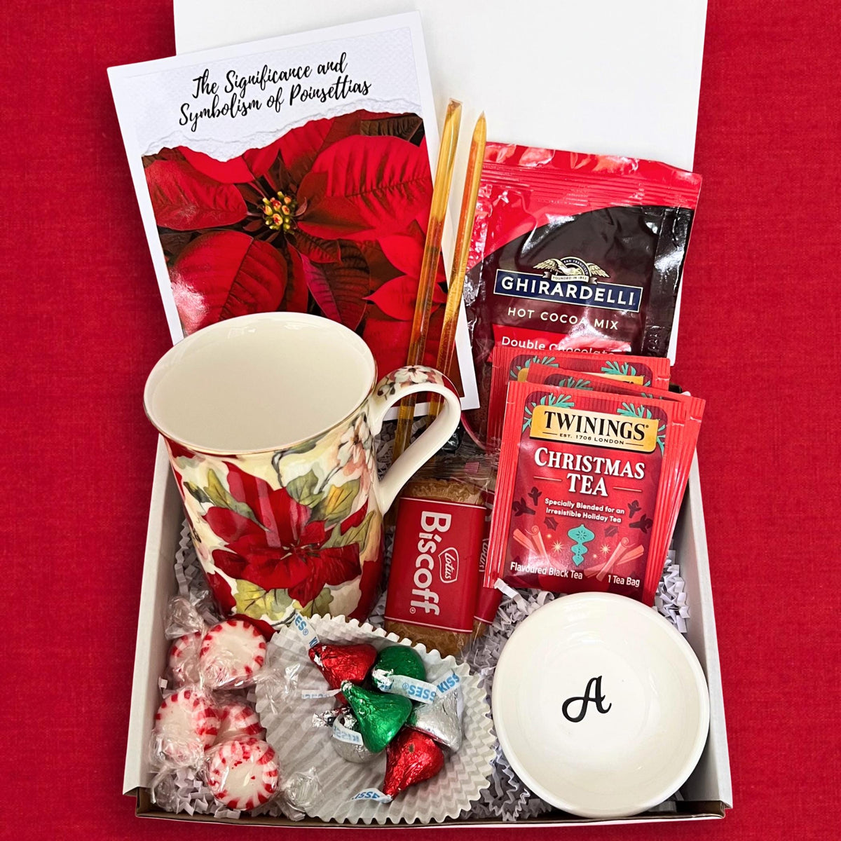 Christmas Care Package, Personalized Holiday Hygge Gift Box Ideas for Women, Sending a Hug in a Box, Long Distance Thank You Gift Basket