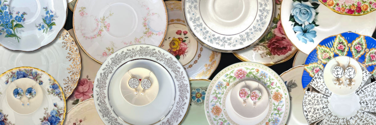 Custom Broken China Jewelry: A Bride's Perfect 'Something Old'