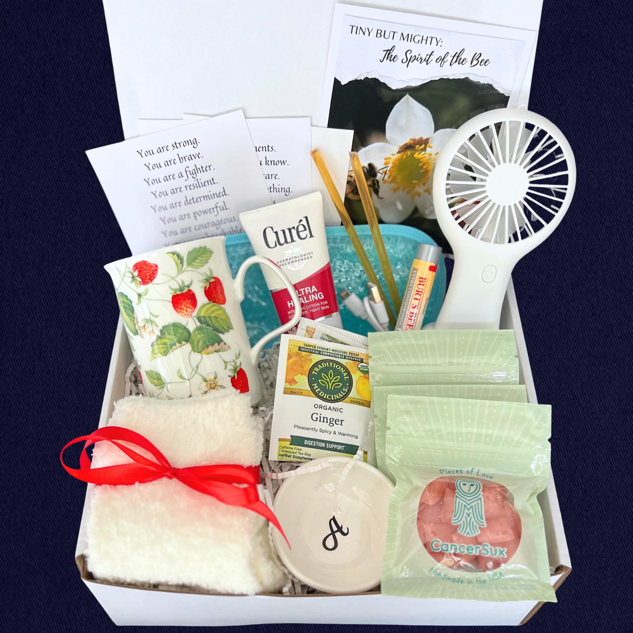 Chemo Care Package for Her, Thinking of You Cancer Gift Box, Sending a Hug in a Box, Thoughtful Cozy Get Well Soon Gift Basket for Women
