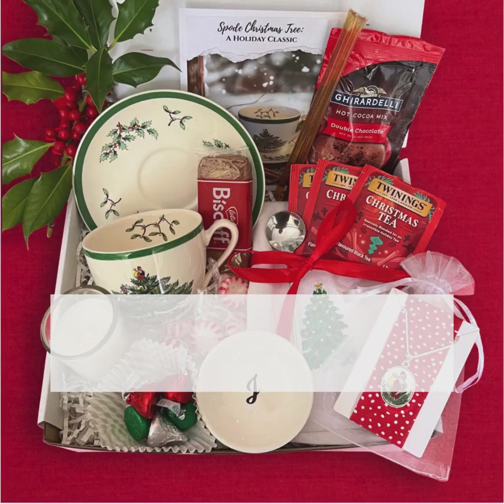 Christmas Care Package, Personalized Holiday Hygge Gift Box, Thoughtful Miss You Gift Ideas, Long Distance Thank You Gift Basket for Women